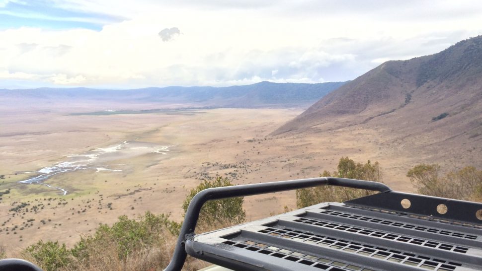 Utsikt över Ngorongoro